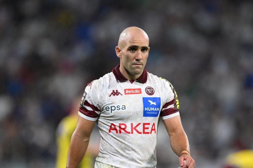 Maxime Lucu, lors de la finale de Top 14. (A. Mounic/L'Équipe)
