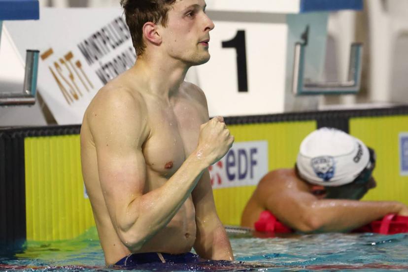 Antoine Viquerat, en juin, aux Championnats de France. (E. Garnier/L'Équipe)