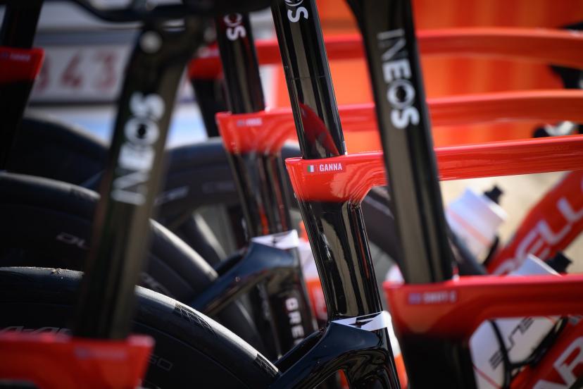 Ineos Grenadiers est au centre d'une affaire impliquant un de ses soigneurs. (B. Papon/L'Équipe)