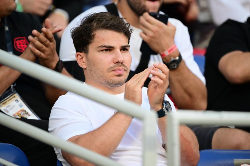 Antoine Dupont pourrait participer aux Jeux Olympiques 2028, organisés aux États-Unis. (AUTISSIER JEAN BAPTISTE/L'Équipe)