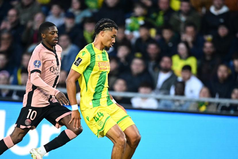 Nathan Zézé a été formé au FC Nantes. (P. Lahalle/L'Équipe)