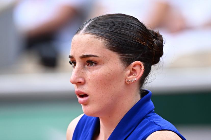 Elsa Jacquemot a atteint le troisième tour cette année à Roland-Garros. (P. Lahalle/L'Équipe)