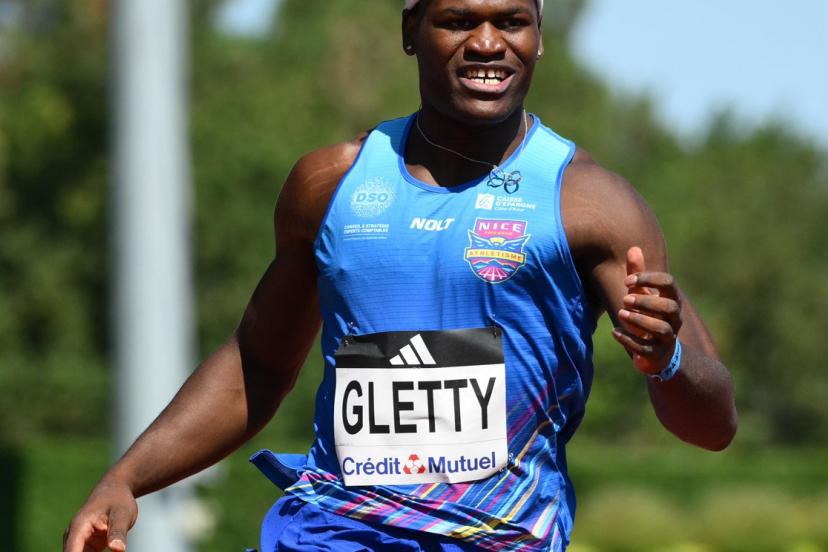 Makenson Gletty a totalisé 8 258 points à l'issue des dix épreuves samedi. (A. Mounic/L'Équipe)