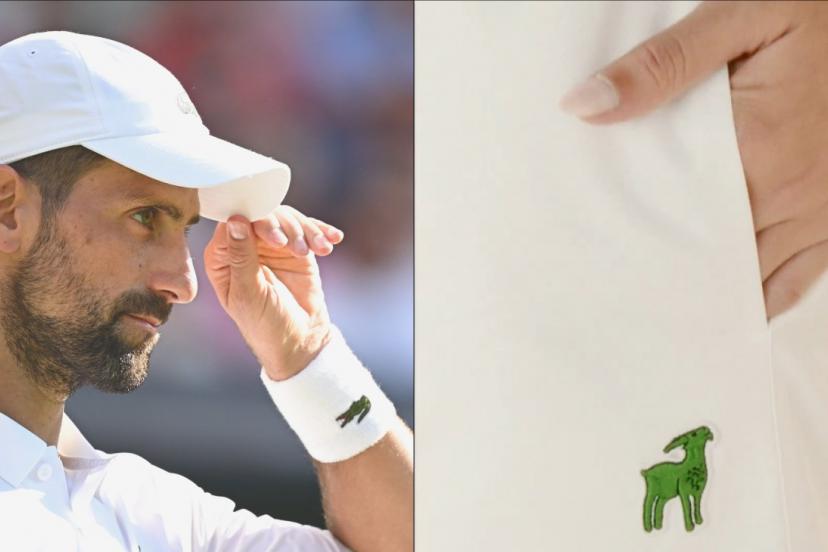 Novak Djokovic a signé son premier contrat avec Lacoste il y a huit ans. (P. Lahalle/L'Équipe/Lacoste)