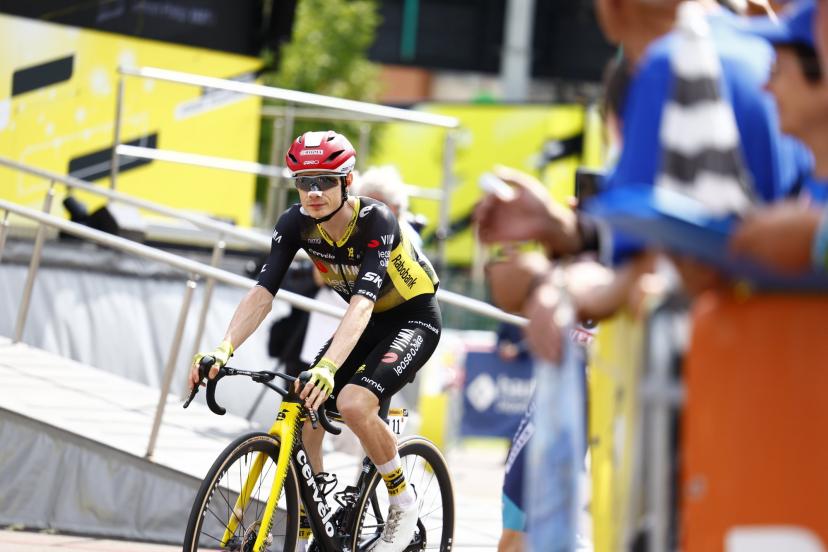Le coureur de Visma-Lease a bike, Jonas Vingegaard. (E. Garnier/L'Équipe)