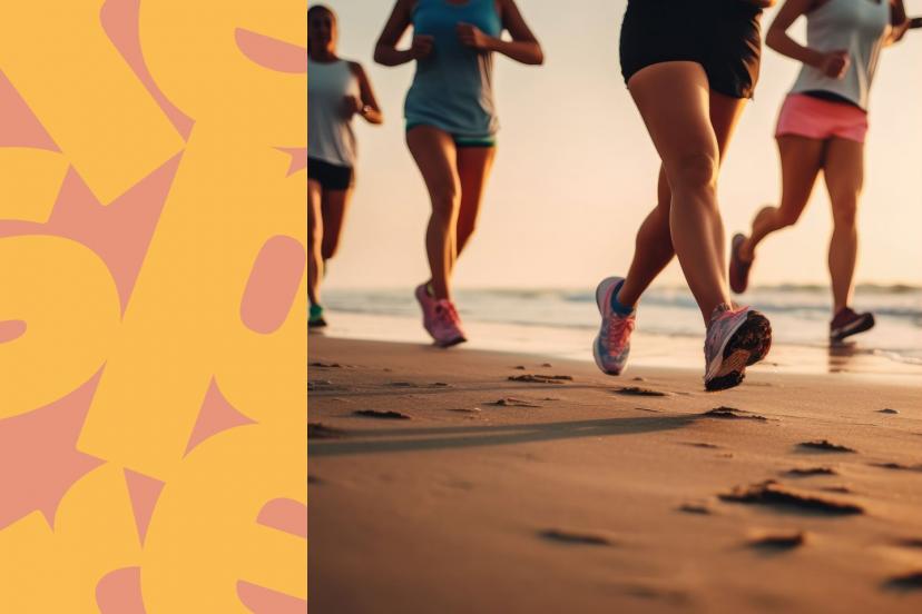 Courir sur le sable, un plaisir de vacances plus exigeant qu'il n'y paraît.  (Adobe Stock)