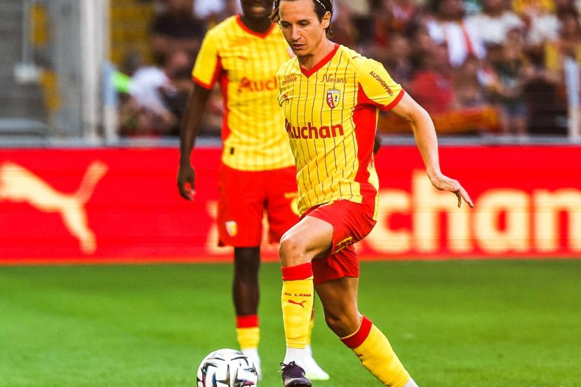 Florian Thauvin a brillé dès son premier match avec Lens, face au RB Leipzig (2-1) samedi. (Johnny Fidelin/Icon Sport/Icon sport)