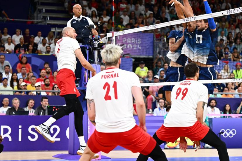 La Pologne (ici aux JO 2024) disputera la finale de la Ligue des nations. (P. Lahalle/L'Équipe)