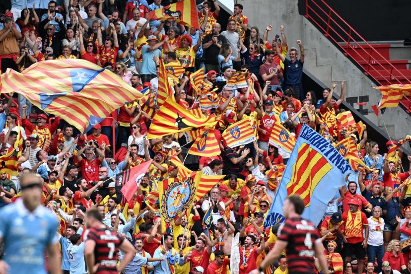 Après six journées, Perpignan va essayer de décrocher ses premiers points dans cette Top 14 avec la réception de l'UBB, samedi. (F. Lancelot/L'Équipe)