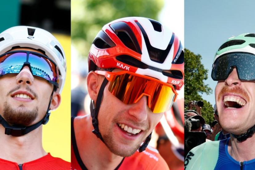 Kevin Vauquelin, Axel Laurance et Dorian Godon sont désormais réunis chez Ineos. (L'Equipe)