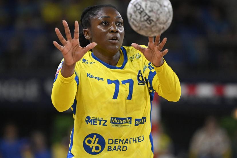 Grace Zaadi sera essentielle pour les Messines face à Bucarest. (S. Mantey/L'Équipe)