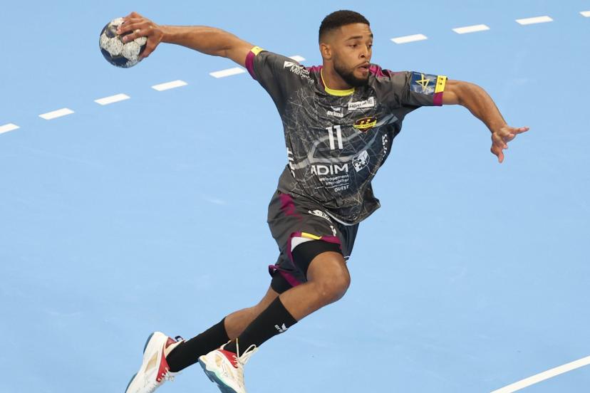 Baptiste Damatrin avec Nantes en 2022. (N. Luttiau/L'Équipe)